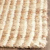 Safavieh Stripe Woven Natural/Ivory Jute Accent Rug - 2'3" x 4'