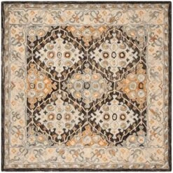 Safavieh Katherine Collection Medallion Hand-Hooked Wool Area Rug -Safavieh Furniture GUEST e58bd535 b5a9 4c01 9e05 dd2a432d783c