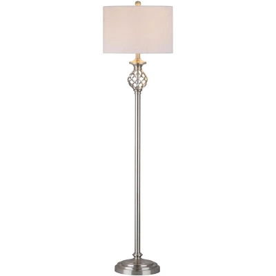 Safavieh Sophia 59.75-inch Pewter Floor Lamp with LED Bulb 3 Safavieh Sophia 59.75-inch Pewter Floor Lamp with LED Bulb