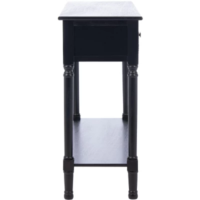 Safavieh Halton 2-Drawer Console Table with Turned Legs 5 Safavieh Halton 2-Drawer Console Table with Turned Legs - Image 3