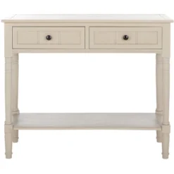 Safavieh Couture Samantha Console Table in Vintage Grey - AMH5710 37 Safavieh Couture Samantha Console Table in Vintage Grey - AMH5710 -Safavieh Furniture GUEST e9ee334d cecc 4f14 a6f6 db4fd1a64e9b