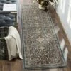 Safavieh Mollie Collection Medallion Loomed Runner Rug, Teal/Gray, 2'3" x 12' 1 Safavieh Mollie Collection Medallion Loomed Runner Rug, Teal/Gray, 2'3" x 12' -Safavieh Furniture GUEST ea6efdd0 2a0d 411e 9ec5 3fe2eac2c3ad