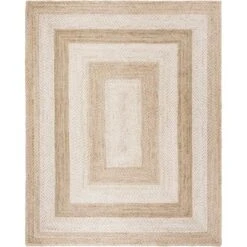Safavieh Merle Stripe Woven Jute Area Rug - Hand-Crafted Coastal Decor -Safavieh Furniture GUEST ec86a095 01dc 4e79 a06d a8eb44849fff