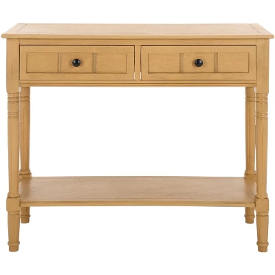 Safavieh Couture Samantha Console Table in Vintage Grey - AMH5710 14 Safavieh Couture Samantha Console Table in Vintage Grey - AMH5710 - Image 12