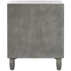 Safavieh Couture Blaise Nightstand with Storage - Ash Grey -Safavieh Furniture GUEST ed809c01 c86b 4f77 869d 5cc939758540