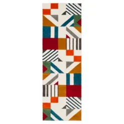 Safavieh Milena Loomed Rug - Mid-Century Modern Geometric Style -Safavieh Furniture GUEST ef5d5b80 60bd 44a6 b7a5 d1b21ed18943