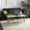 Safavieh Caraway Rectangle Coffee Table - White and Oak Modern Design 2 Safavieh Caraway Rectangle Coffee Table - White and Oak Modern Design -Safavieh Furniture GUEST efdf4346 9d68 4862 a791 1b734d0365d2