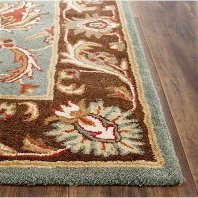 Safavieh Jazlene Collection Tufted Floral Wool Area Rug 4 Safavieh Jazlene Collection Tufted Floral Wool Area Rug - Image 2