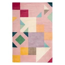 Safavieh Gisela Hand Tufted New Zealand Wool Art Deco Area Rug -Safavieh Furniture GUEST f117bede ed36 40a3 9df1 c4e64fba1e94