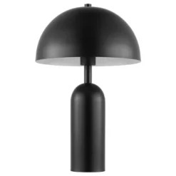 Safavieh Ryler 19" Black Iron Modern Table Lamp with LED Bulb -Safavieh Furniture GUEST f194a300 117d 47e9 be04 b491c3a68f78