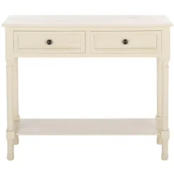 Safavieh Tate 2-Drawer Console Table with Sculpted Turned Legs 30 Safavieh Tate 2-Drawer Console Table with Sculpted Turned Legs -Safavieh Furniture GUEST f76f3d63 ef32 4884 90f0 a36f58b868be