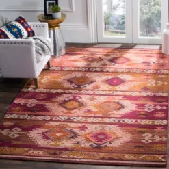 Safavieh Cades Collection Geometric Hand-Woven Area Rug