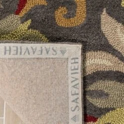 Safavieh Jardin JAR459 Hand Tufted Floral Wool Area Rug -Safavieh Furniture GUEST faa0fa09 13b6 4340 86d0 9e0b9db3bdcb