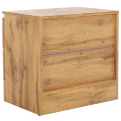 Safavieh Conall 2-Drawer Oak Nightstand - NST3103 -Safavieh Furniture GUEST fcc68fd9 10b7 436b ab00 cf95e13f377c