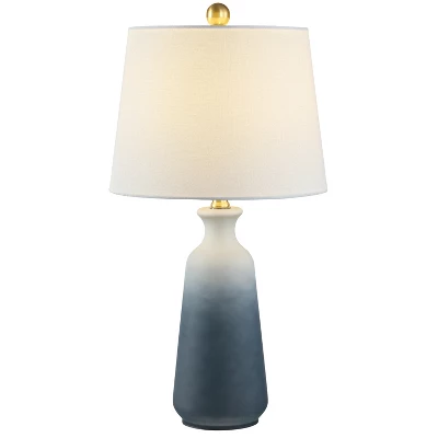 Safavieh Narem White and Blue Ombre Table Lamp 4 Safavieh Narem White and Blue Ombre Table Lamp - Image 2