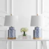 Safavieh Bodin Table Lamp - Elegant Blue & White Ceramic Set of 2 -Safavieh Furniture GUEST fd97165b db24 4f94 b1bd e09e7c66e957