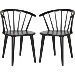 Safavieh Blanchard Spindle Side Chair (Set of 2) -Safavieh Furniture GUEST ff6ccaa9 dbfd 4ded baeb d6c01e694a5e